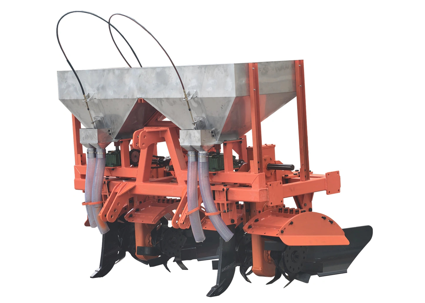 Sugarcane tillage and fertilization machine