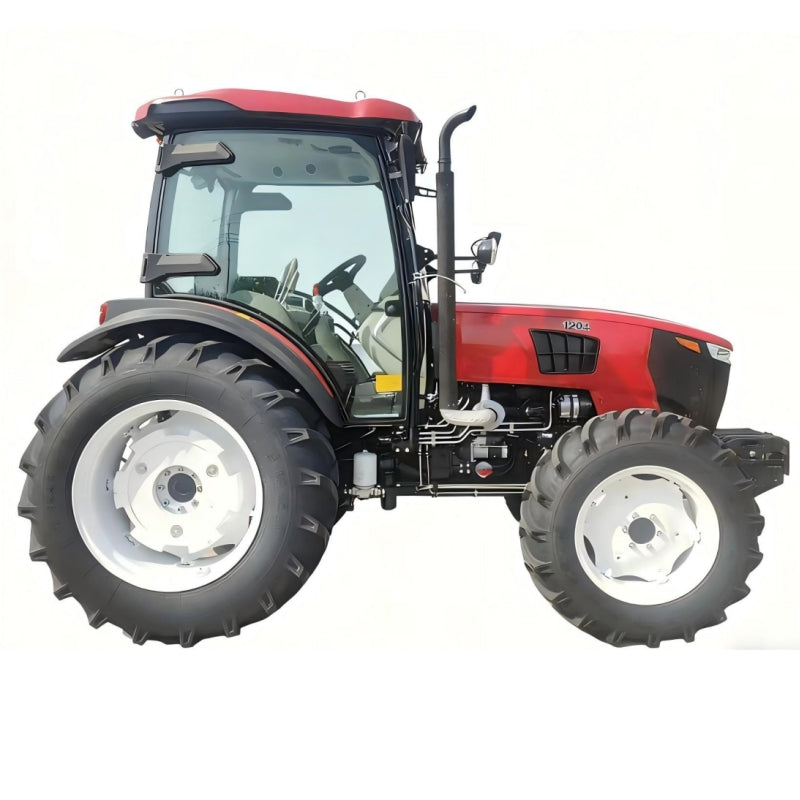 TD1204-A Four-wheel drive tractor丨88.2 kW Power, 23.8 kN Traction Force, and 50L/min Hydraulic Flow