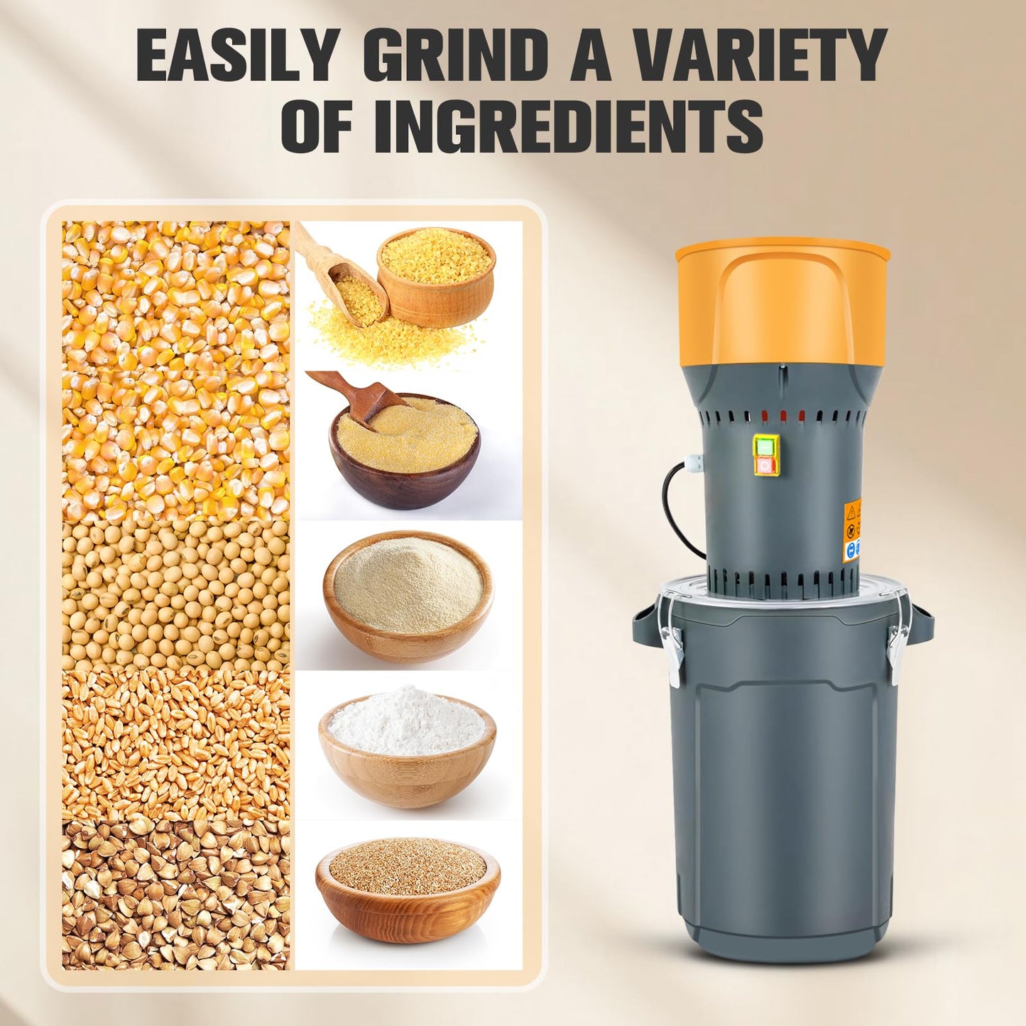 Electric Corn Grinding and Shelling Machine