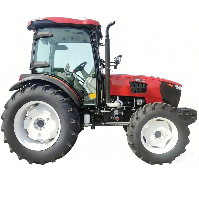 TC1204-A Four-wheel drive tractor丨88.2 kW Power, 23.8 kN Traction Force, and 65L/min Hydraulic Flow