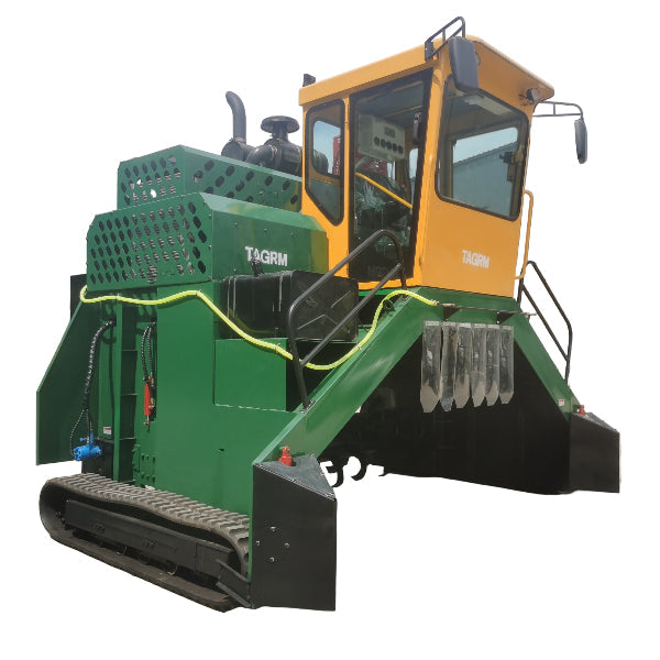 M3000 Medium-Small Agricultural Compost Turner, 3m Crawler Composting Machine, 1100m³/h for Urban Waste & Sludge