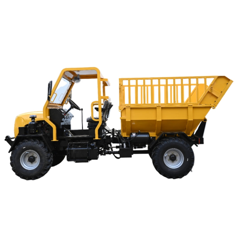 T30 Agricultural dump truck丨Dump Truck，3000 kg Rated Load Capacity，42 KW Power，Automatic unloading vehicle for plantation processing factory, specialized short-distance agricultural transport vehicle.