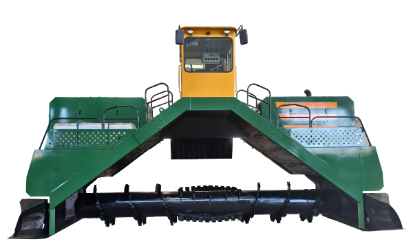 M6500 6.5m Large Crawler Compost Turner, 4300m³/h Ultra High Capacity Composting Machine