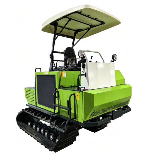 1GZL-230 Heavy Duty Crawler Rotary Tiller | 110HP Rice Paddy Cultivator for Large Wetland Farms