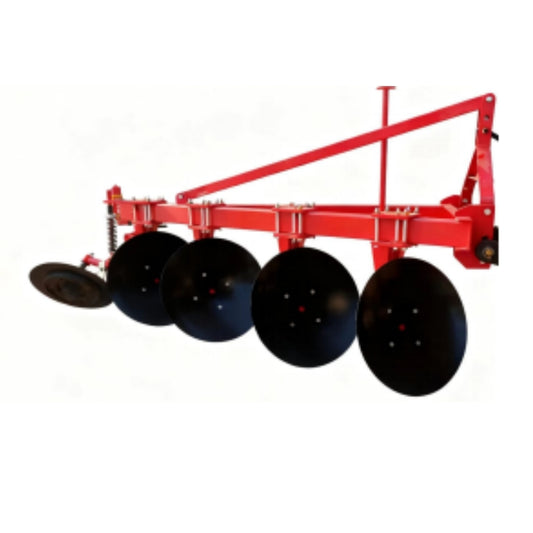 1L430 Disc plougher，Mate power 80hp，7 ha/10 h，4pcs,High-efficiency disc plow for land clearing, soil loosening, and removal of weeds and tree roots
