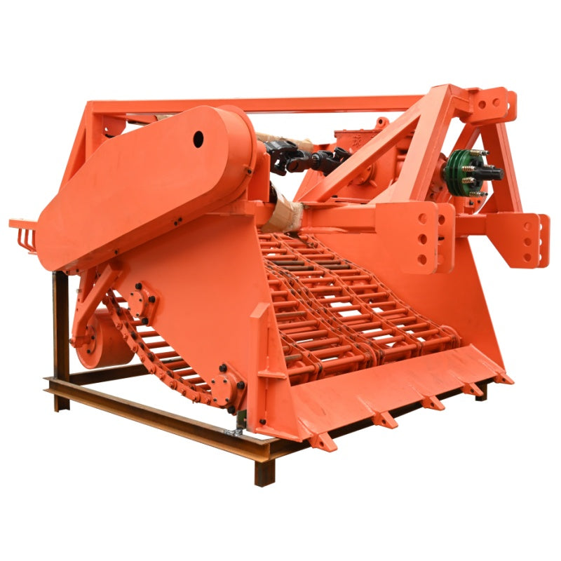 4U-2 Cassava harvester丨Working Efficiency 3.5 ha/10 h，Mate Power 120hp，2 Harvest row quantity ，High-efficiency cassava harvesting equipment for yield improvement