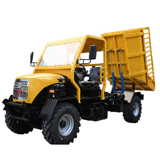 T30 Agricultural dump truck丨Dump Truck，3000 kg Rated Load Capacity，42 KW Power，Automatic unloading vehicle for plantation processing factory, specialized short-distance agricultural transport vehicle.