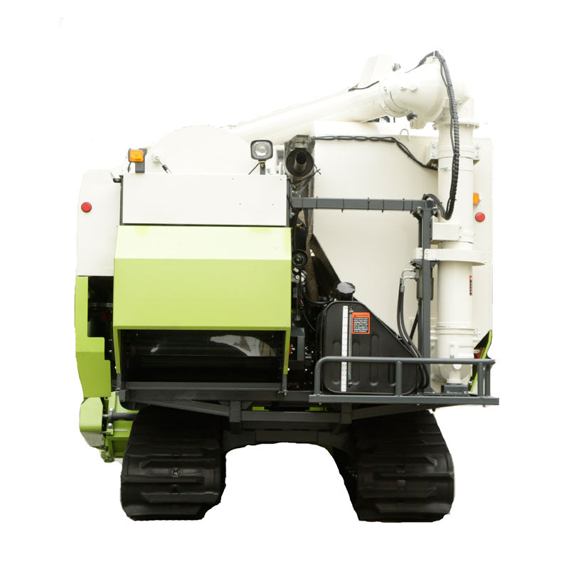 4LZ-5.0 5.0kg/s Crawler Rice Combine Harvester | 88HP Tracked Paddy Harvesting Machine with 360° Grain Unloading