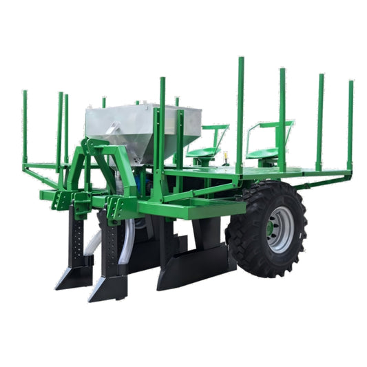 2CM-2Q cassava planter without ridger丨2 row，3 ha/10 h Working Efficiency，Cassava planting agricultural machinery that helps increase yield and improve work efficiency