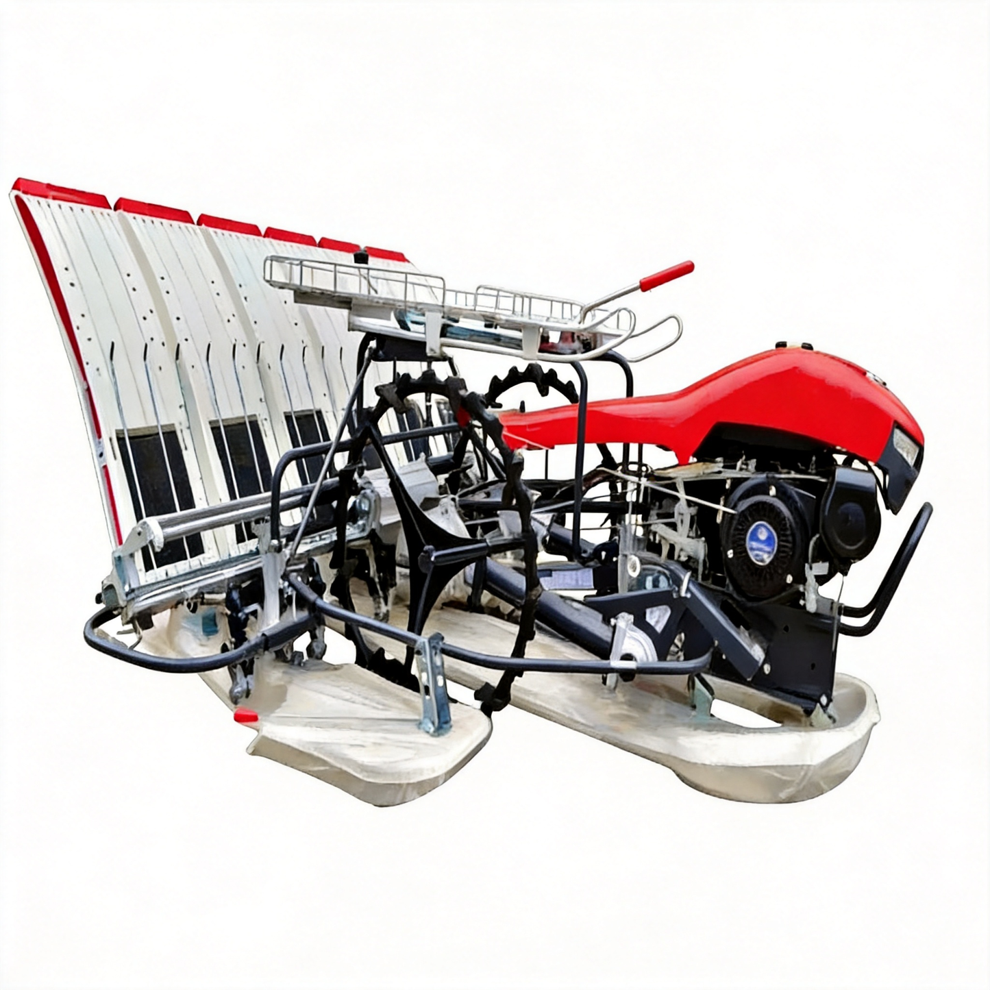 2ZX-630 Walk-Behind Rice Transplanter | 6-Row Paddy Seedling Planting Machine for Wetland Rice Farming