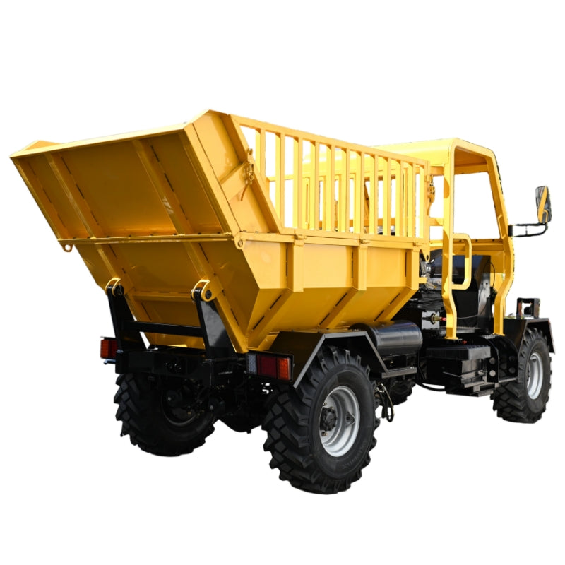 T30 Agricultural dump truck丨Dump Truck，3000 kg Rated Load Capacity，42 KW Power，Automatic unloading vehicle for plantation processing factory, specialized short-distance agricultural transport vehicle.