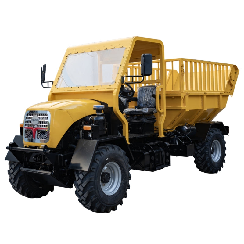 T30 Agricultural dump truck丨Dump Truck，3000 kg Rated Load Capacity，42 KW Power，Automatic unloading vehicle for plantation processing factory, specialized short-distance agricultural transport vehicle.