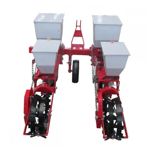 2BFY-2R-8R Corn and Soybean Planter | Stainless Steel Hopper Precision Seed Drill with Fertilizer Applicator