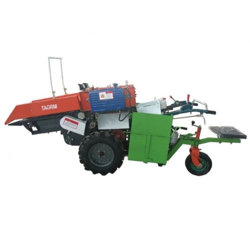 4YZ-1 Mini 1-Row Corn Combine Harvester | Compact Gear-Driven Corn Harvesting Machine