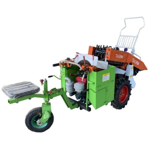 4YZ-1 Mini 1-Row Corn Combine Harvester | Compact Gear-Driven Corn Harvesting Machine