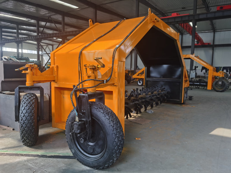 MT5000 Tractor-Pulled Compost Turner, 134-201HP Composting Machine, 2700m³/h