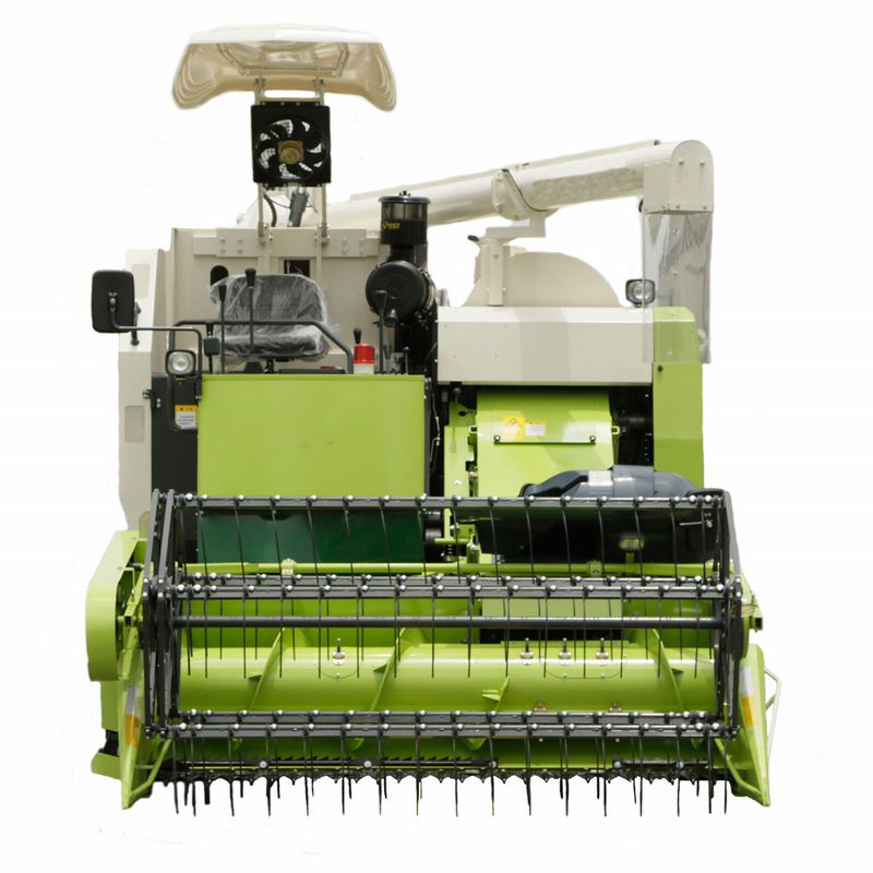 4LZ-5.0 5.0kg/s Crawler Rice Combine Harvester | 88HP Tracked Paddy Harvesting Machine with 360° Grain Unloading