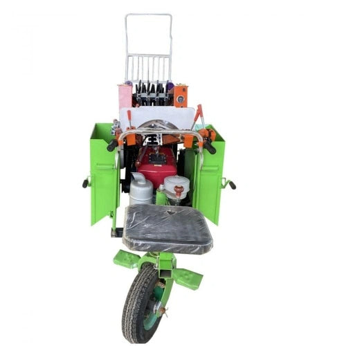 4YZ-1 Mini 1-Row Corn Combine Harvester | Compact Gear-Driven Corn Harvesting Machine