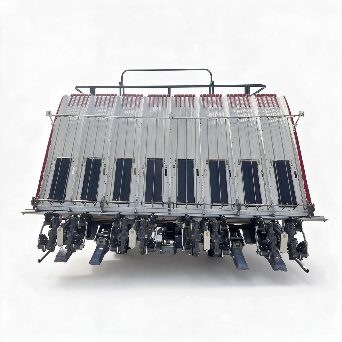 2ZG-830A 8-Row 4WD Rice Transplanter | Diesel-Powered Riding Paddy Planting Machine for Large Rice Farms