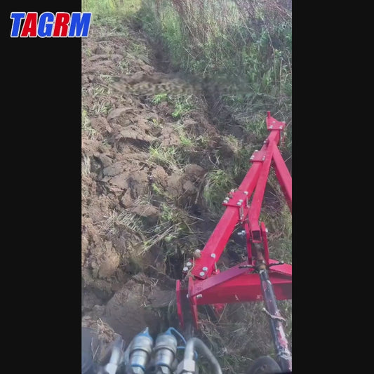 1L430 Disc plougher，Mate power 80hp，7 ha/10 h，4pcs,High-efficiency disc plow for land clearing, soil loosening, and removal of weeds and tree roots