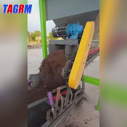 2000KG/H Organic Fertilizer Dry Granulation Production Line丨High-Efficiency Organic Fertilizer Production Equipment Covering the Full Process of Raw Material Pretreatment, Fermentation, Deep Processing, and Finished Product Packaging